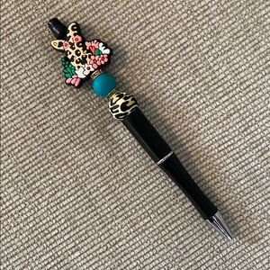 Leopard Print Easter Bunny Pen